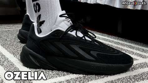 adidas ozelia on feet